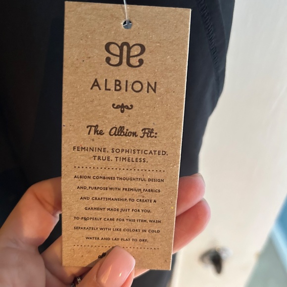 New with Tags- Albion Black Jumpsuit - Picture 2 of 6